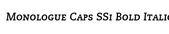 Monologue Caps SSi