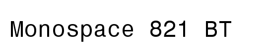 Arial Monospace