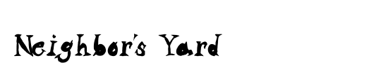 Yard Sale