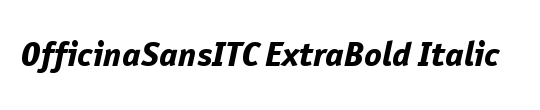 8th Element ExtraBold Italic