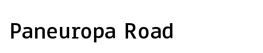 Paneuropa Road