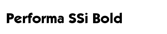 Performa SSi