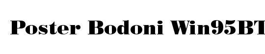 Bodoni