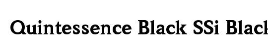 Quintessence Black SSi