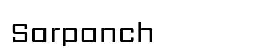 Sarpanch Bold