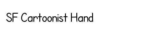 SF Cartoonist Hand