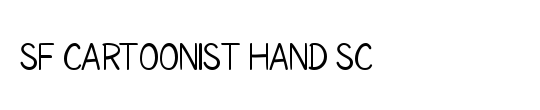 SF Cartoonist Hand