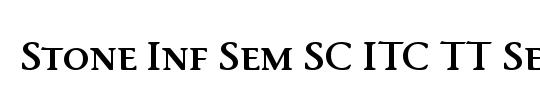 Stone Serif ITC Semi