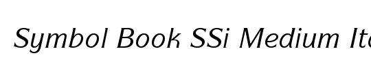 Symbol Book SSi