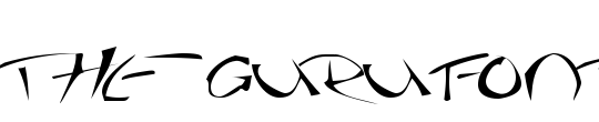 The Guru Font