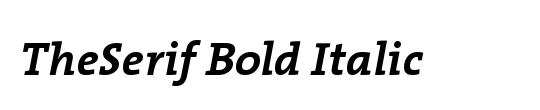 Masterdom Bold Italic