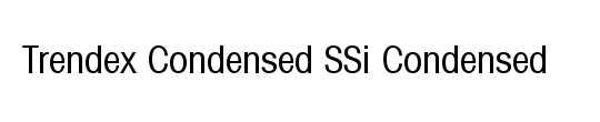 Trendex Condensed SSi