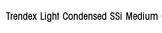 Trendex Light Condensed SSi