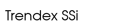 Trendex Condensed SSi