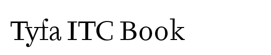 Tyfa ITC Medium