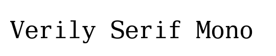 Leftist Mono Serif