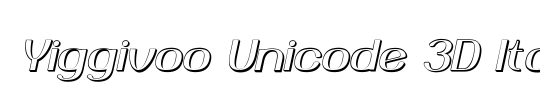 Yiggivoo Unicode 