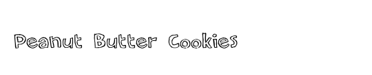 Cartoon cookies