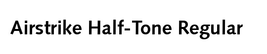 Warp Thruster Half-Tone Italic
