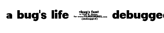 a bug's life - debugged