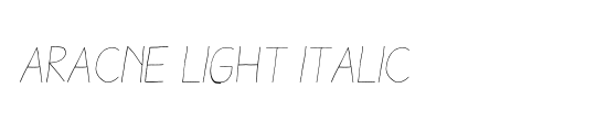 Yaahowu Light Italic