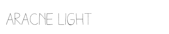 Aracne Light Italic