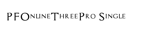 PF Online Three Pro