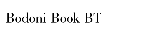 Bodoni