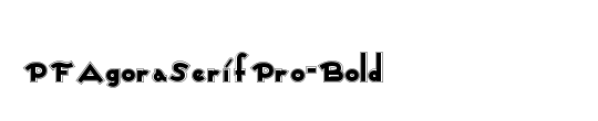 PF Agora Serif Pro