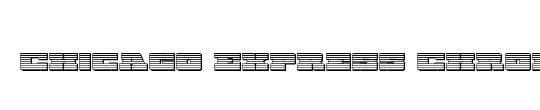 Chicago Express Outline Italic