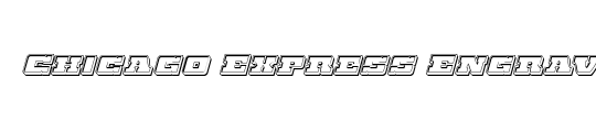 Chicago Express Punch Italic