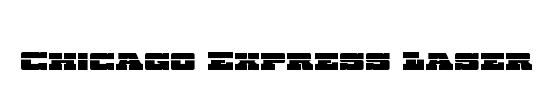 Chicago Express Halftone Italic