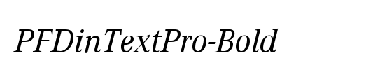 PF DinText Pro