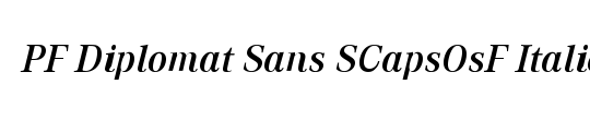 PF Diplomat Sans