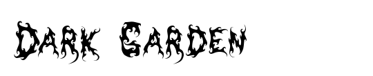 Dark Garden (