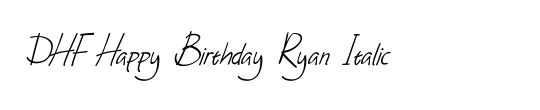 DHF Happy Birthday Ryan