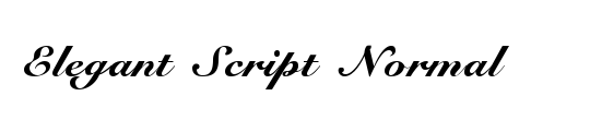 Elegant-Script