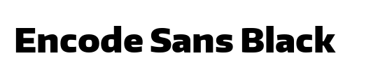 Encode Sans Condensed