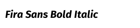 Uni Sans Bold Italic