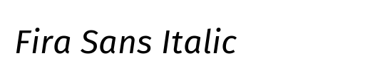 Uni Sans Regular Italic