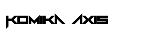 Komika Title - Axis