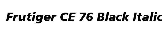 Frutiger CE 45 Light