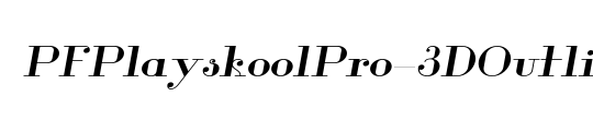PF Playskool Pro