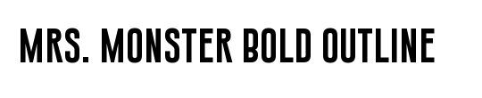 Goulong Bold Outline