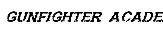 UFO Hunter Academy Italic