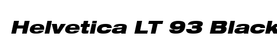 Helvetica LT Std