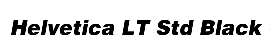 Helvetica LT Std