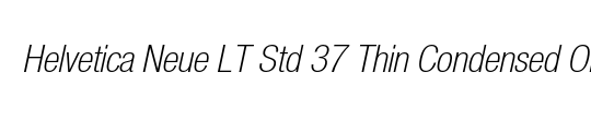 Helvetica Neue LT Std