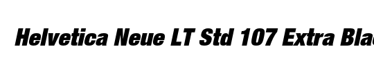 Helvetica LT Std