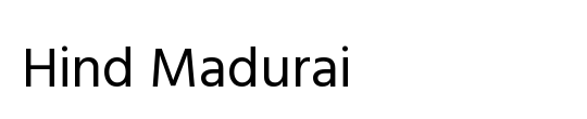 Hind Madurai Medium